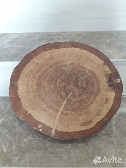 Доска разделочная из дуба (d-34см)