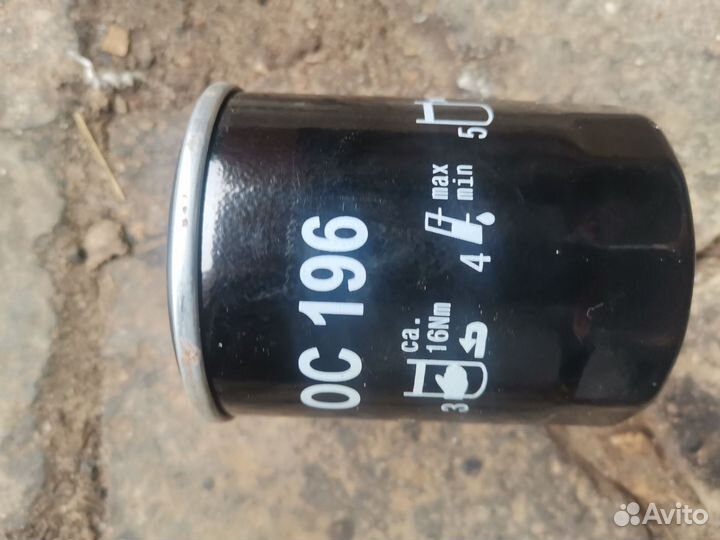 Фильтр масляный на hover