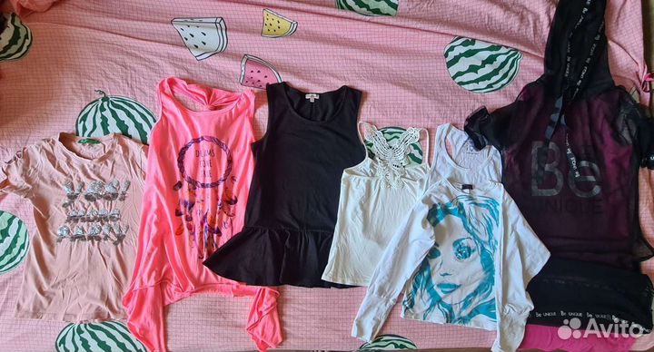 Пакет летних вещей для девочки 11-13 лет
