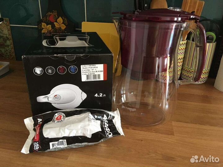 Фильтр-кувшин Аквафор новый с картриджем