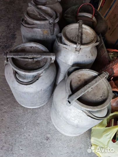 Фляги алюминиевые б/у 4 шт, 1к - штука