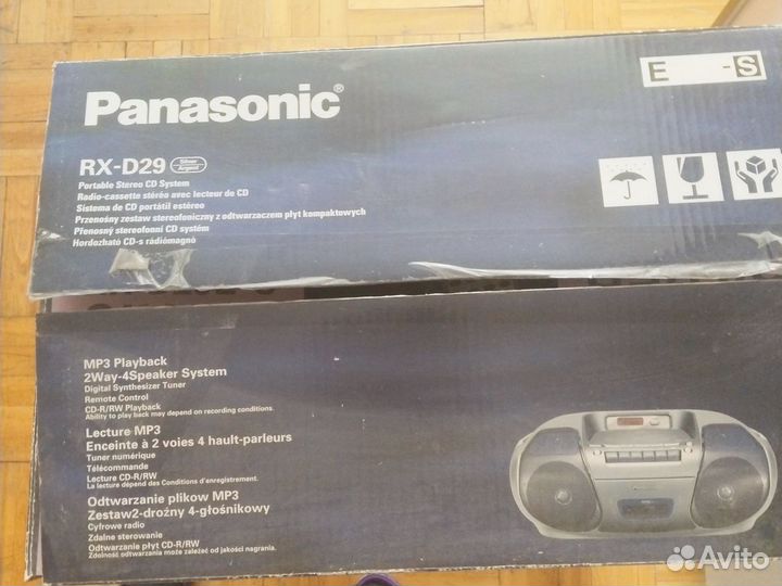 Музыкальный центр panasonic rx -D29