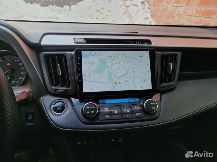 Android 9 дюймов Toyota RAV4 2013-2018, есть Teyes