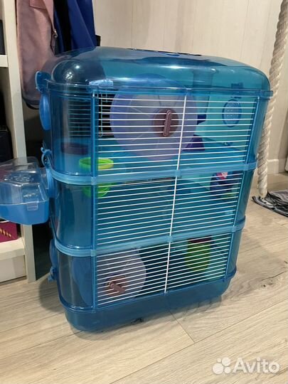 Стильная Клетка для хомяка большая грызунов