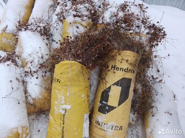 Сено большие рулоны 400 кг, в мешках