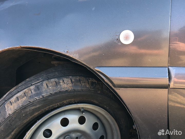 Крыло переднее левое kia rio 1 dc рестайлинг 2004г