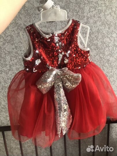 Платье для девочки 74 80