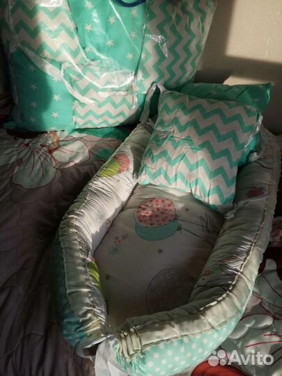 Бортики в кроватку и кокон