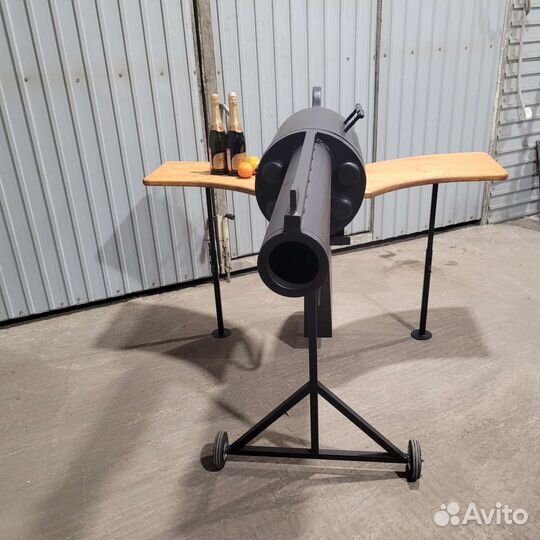 Мангал-револьвер