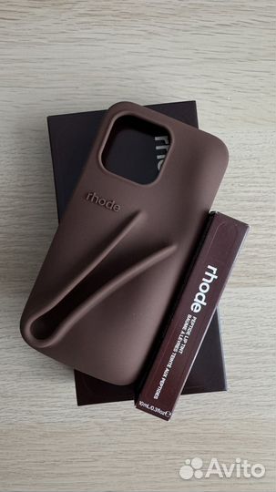 Набор rhode (чехол и блеск)