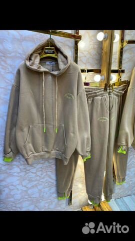 Спортивный костюм на флисе. Утеплённый. Производст