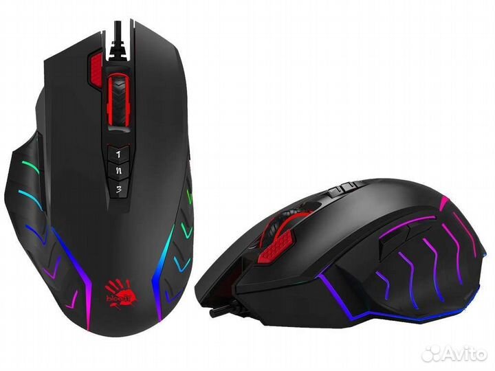 Игровая мышь A4tech bloody J95s 5000 DPI RGB