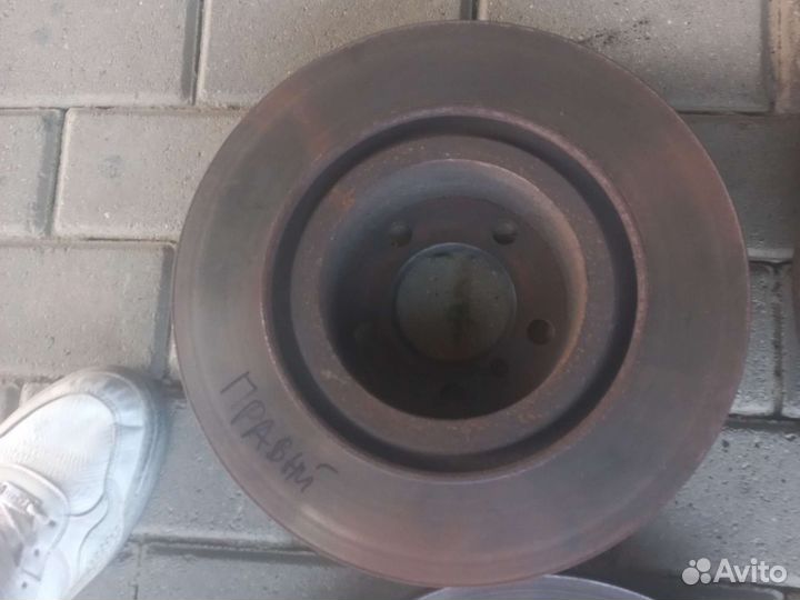 Тормозные Диски от bmw X3 после дтп