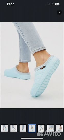 Сабо утепленые галоши