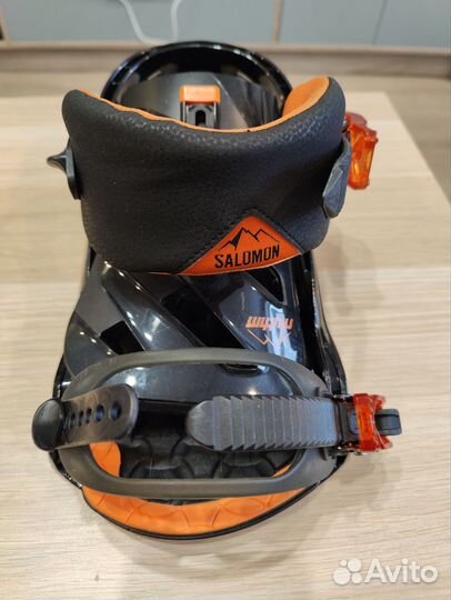 Крепления для сноуборда salomon rhythm L