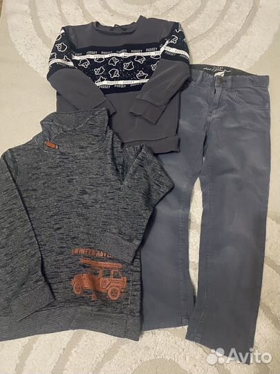 Вещи пакетом next, hm 116-122 для мальчика