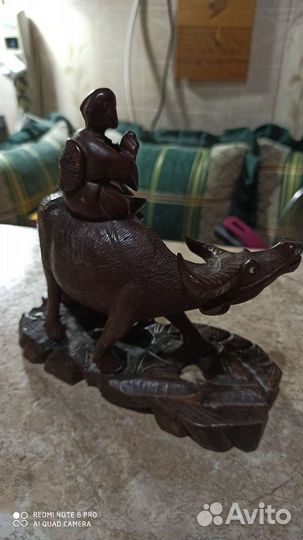 Статуэтки деревянные. Старый Китай