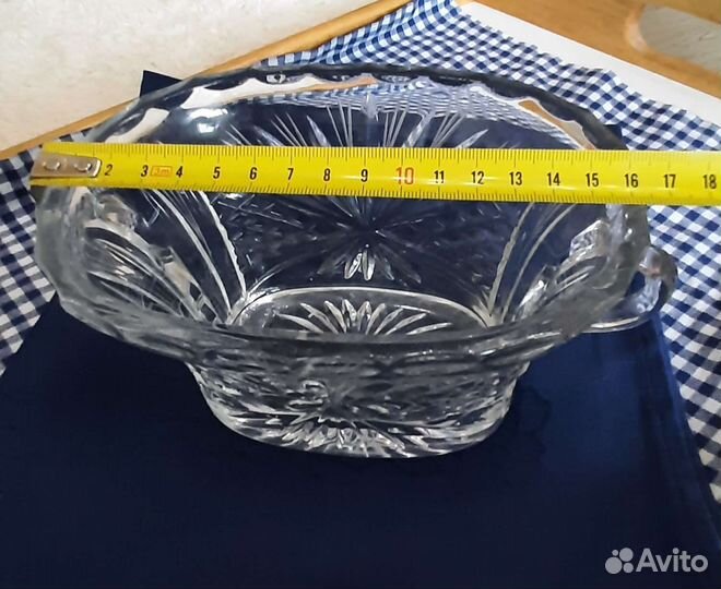Вазы хрусталь СССР