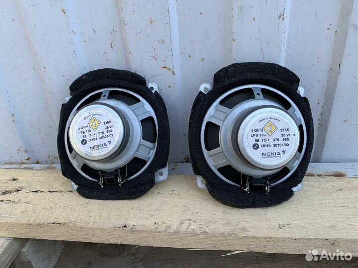 Динамики штатной аудиосистемы BMW E34 25 Вт пара