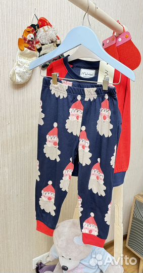 Пижама костюм новогодний 90/100/110/120/130