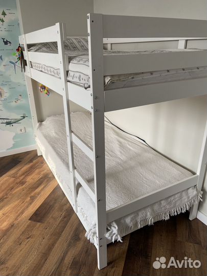 Кровать двухьярусная IKEA