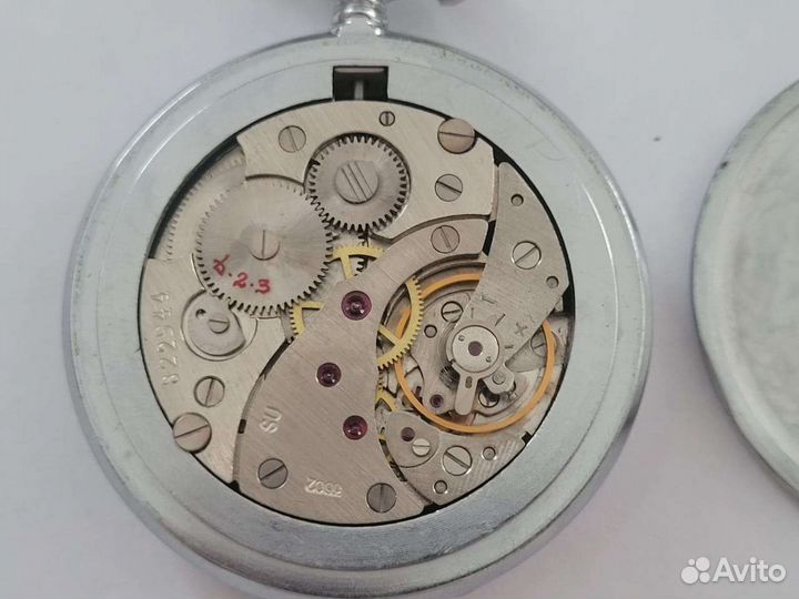 Часы карманные СССР Молния