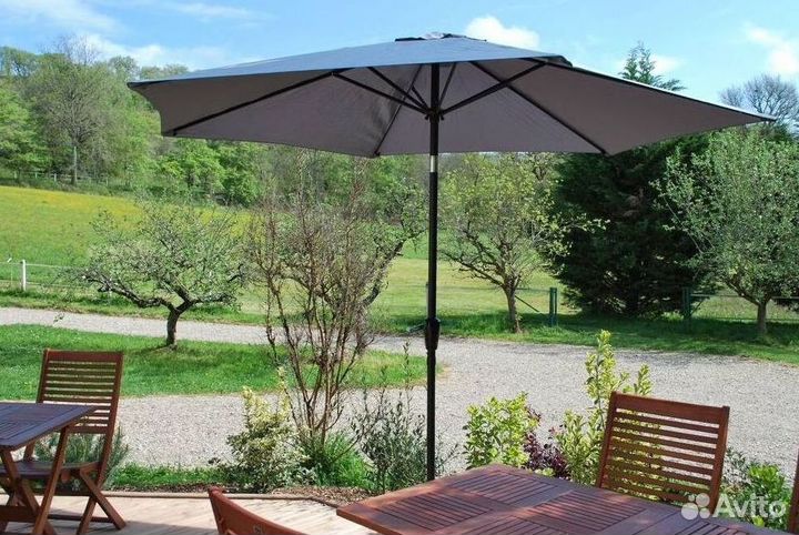 Зонт для веранды. Зонт для террасы уличный