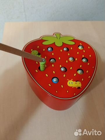 Развивающая игра-сортер магнитная рыбалка