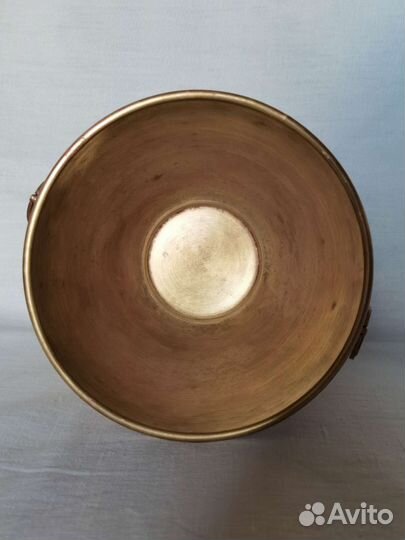 Ведро для шампанского латунное