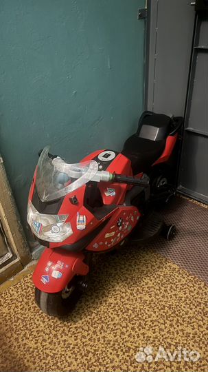 Детский электро мотоцикл