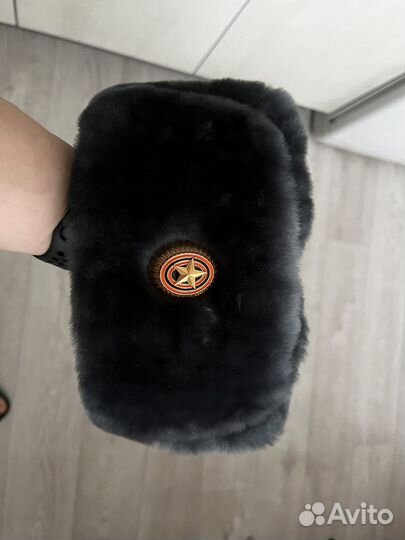 Шапка ушанка офицерская