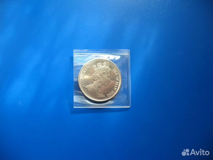 Монета острова Мэн. Сиамская кошка