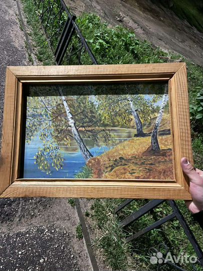 Картина маслом коллекционная