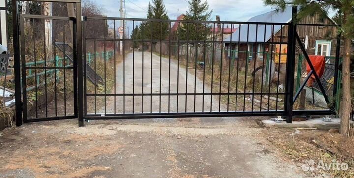 Откатные ворота 