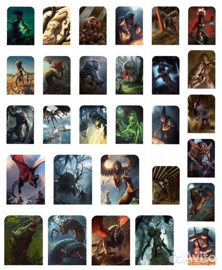 Ведьмак Старый мир Акриловые стенды