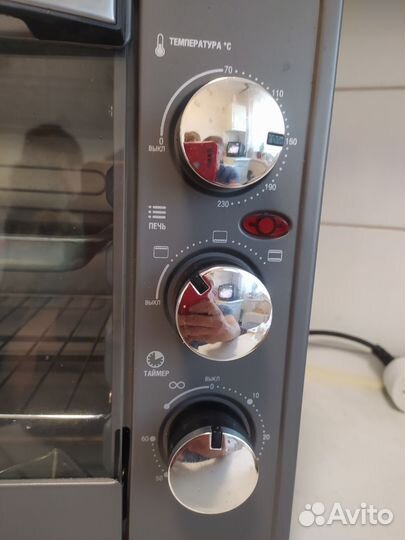Электропечь духовка мини