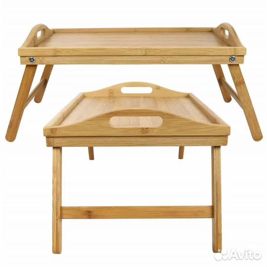Столик деревянный для завтраков