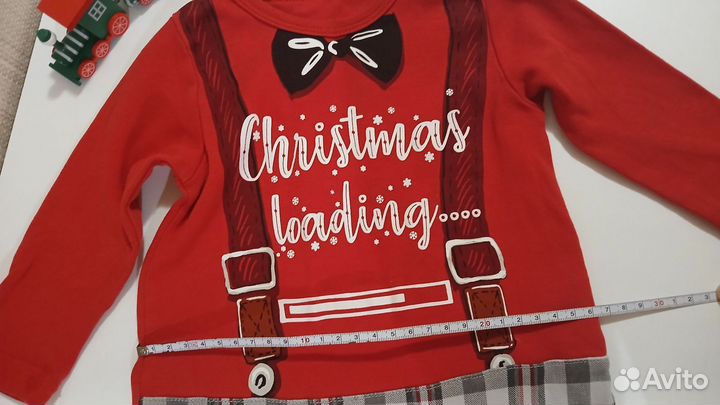 Новогодний комбинезон для малыша