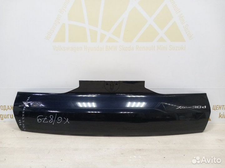 Накладка крышки багажника Bmw X6 G06 2019-2022