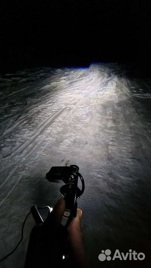 Светодиодные линзованные H4 Y9 комплект 2шт