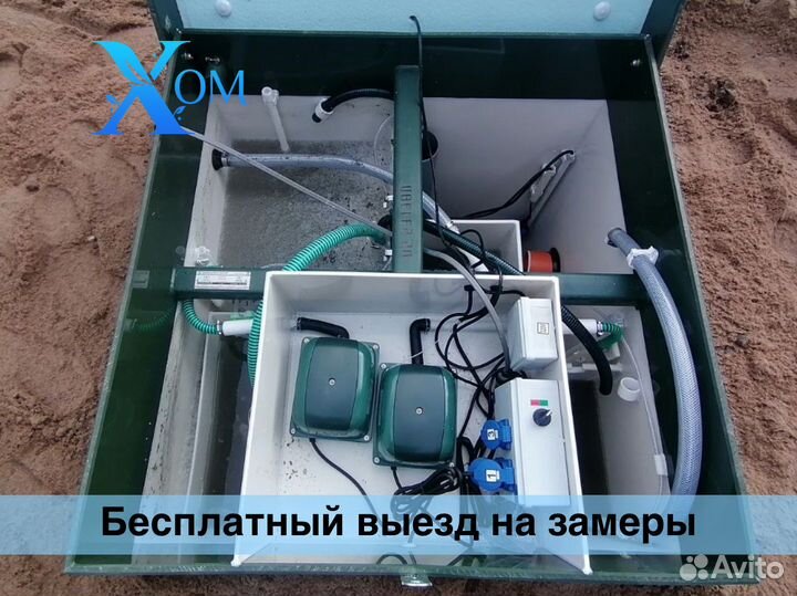 Септик под ключ станция биологической очистки