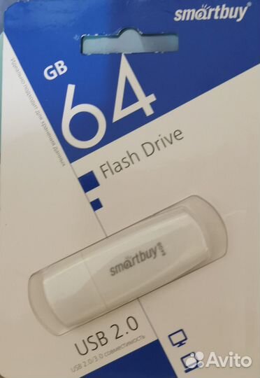Новая USB флешка Smartbuy 64GB