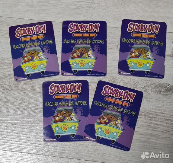 Карточки Скуби Ду Scooby-Doo