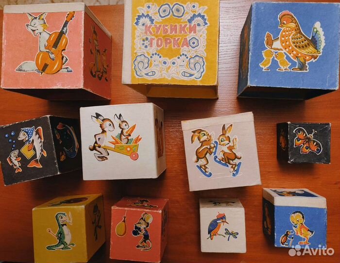 Кубики и пирамидки СССР