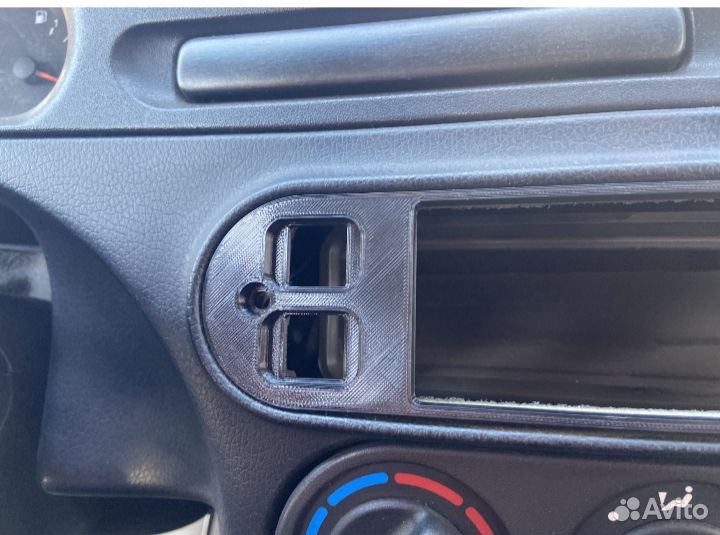 Рамка переноса магнитолы на шниву