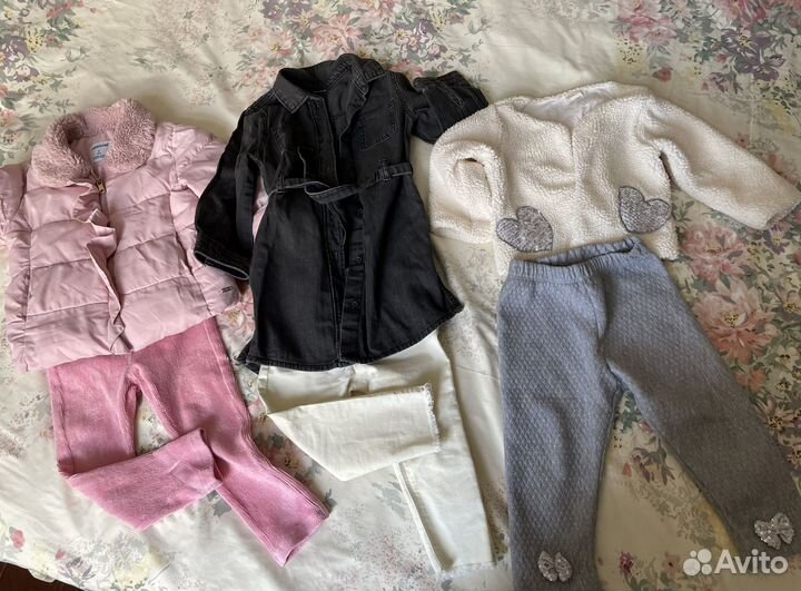 Вещи одежда пакетом на девочку 2-3 года