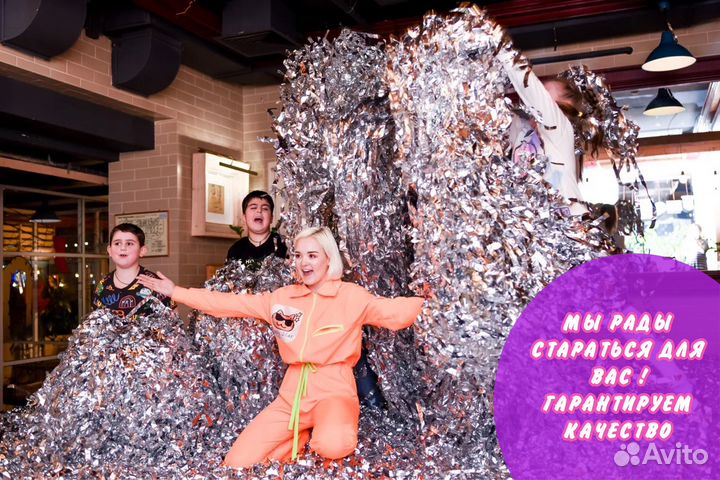Серебряное шоу/шоу на праздник/аниматор