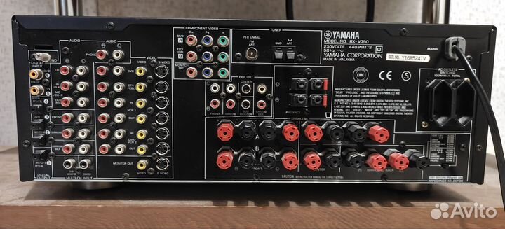 Ресивер yamaha rx-v750