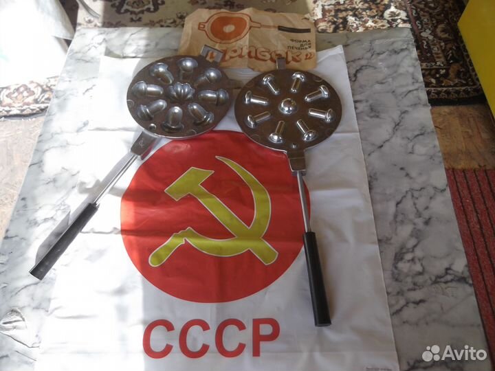 Вафельница орешница СССР