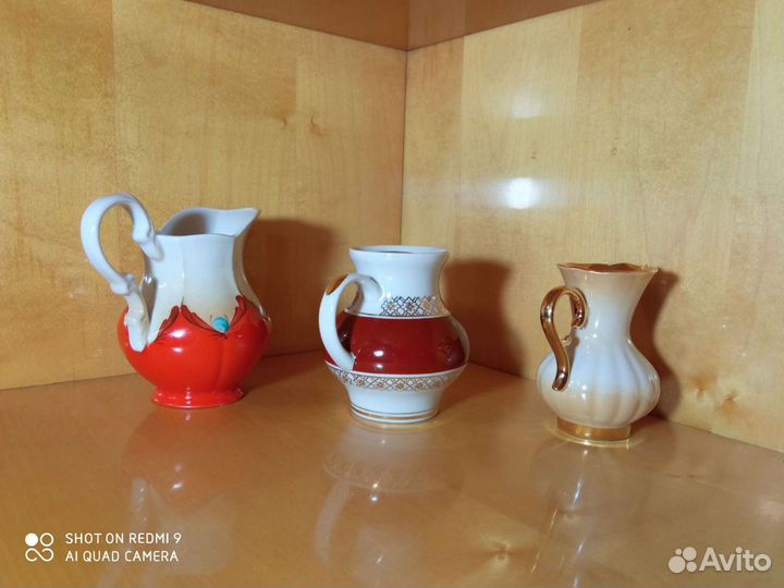 Советские молочники-сливочники Барановка Довбыш